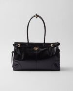 Prada Bonnie Large Leather Handbag
