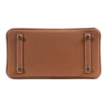 Hermès Birkin 25 with gold-plated hardware, fully hand-stitched togo