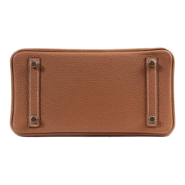 Hermès Birkin 25 with gold-plated hardware, fully hand-stitched togo