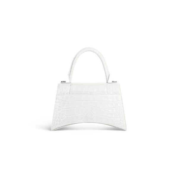 HOURGLASS Crocodile embossed small handbag
