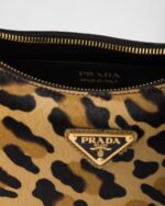 Prada Arqué printed leather shoulder bag