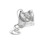 CHANEL 22 MINI HANDBAG Silver