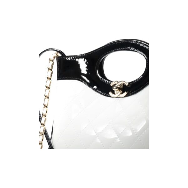 CHANEL 31 MINI SHOPPING BAG PATENT CALFSKIN
