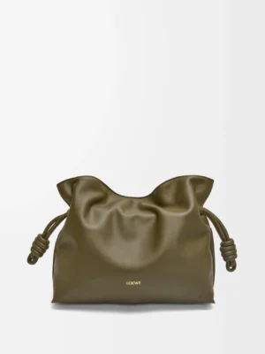 Medium Flamenco clutch in nappa calfskin