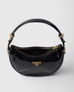 Prada Arqué Naplak Painted Leather Shoulder Bag