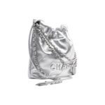 CHANEL 22 MINI HANDBAG Silver