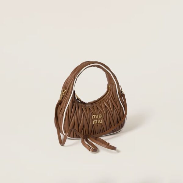 Wander Matelassé Nappa Leather Handbag
