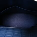 Matte Porosus Crocodile Kelly 35 Bleu Brighton