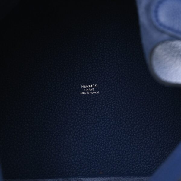 Taurillon Maurice Picotin Lock 22 MM Bleu Saphir