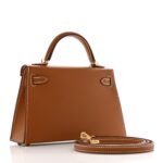 Epsom Mini Kelly Sellier 20 Gold