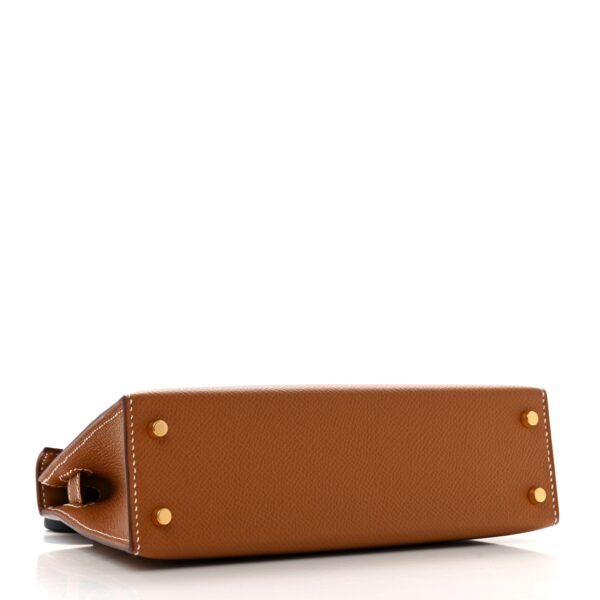 Epsom Mini Kelly Sellier 20 Gold