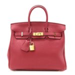 Togo Birkin 25 Rouge Grenat